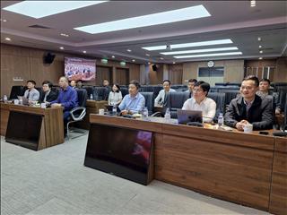 EVNGENCO1 tổ chức tham dự Hội nghị toàn quốc nghiên cứu, học tập, quán triệt và triển khai thực hiện Nghị quyết Đại hội XIV của Đảng