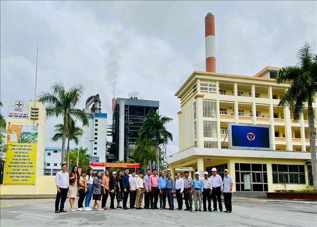 Đoàn Nhà máy Nhiệt điện Vĩnh Tân 4  tham quan công tác sản xuất đi đôi với bảo vệ môi trường