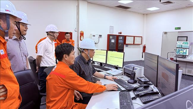 EVNGENCO1 kiểm tra công tác vận hành và cung ứng nhiên liệu mùa khô năm 2026 tại Nhiệt điện Uông Bí