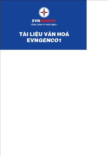 EVNGENCO1 ban hành Tài liệu Văn hóa