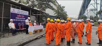 Công ty Nhiệt điện Uông Bí chủ động ứng phó thiên tai mùa mưa bão