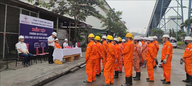 Công ty Nhiệt điện Uông Bí chủ động ứng phó thiên tai mùa mưa bão